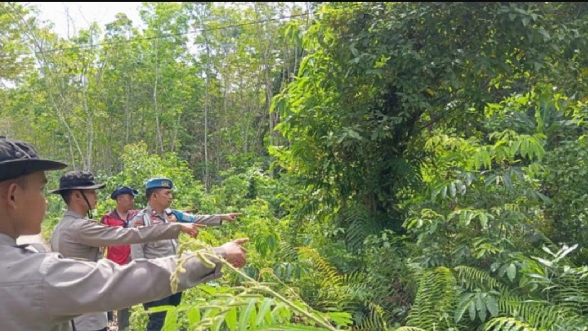 Polres Ogan Ilir Fokus Dalam Tingkatkan Patroli yang Berada dikawasan Rawan Karhutla 