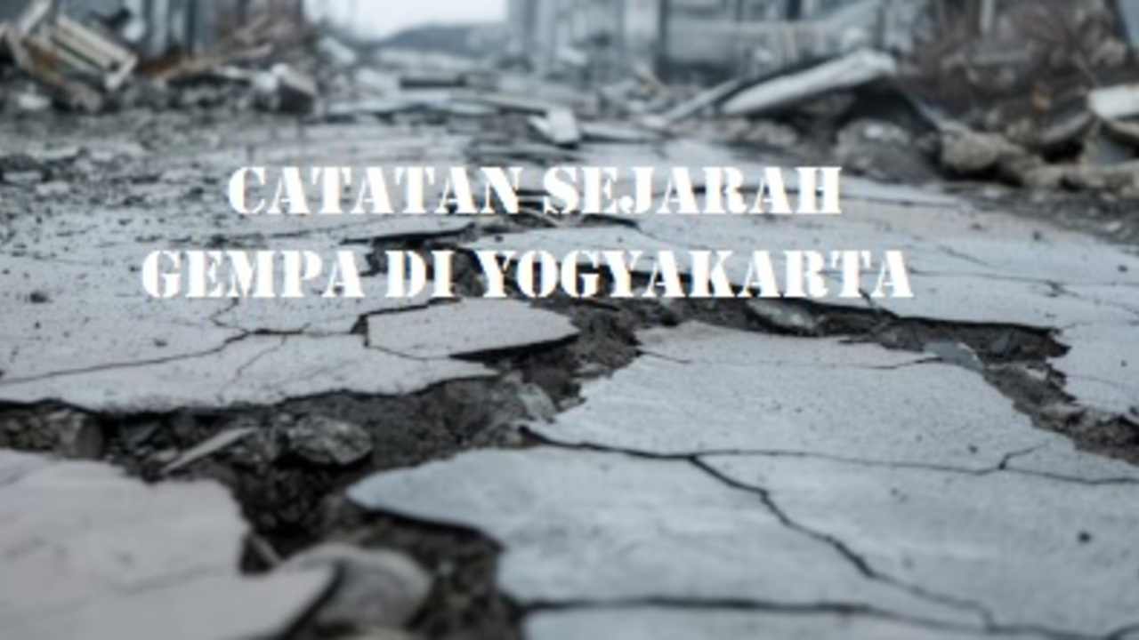 Catatan Sejarah, 4 Kali Gempa Berdampak Besar Terjadi di Yogyakarta, Sebanyak Ini Jumlah Korbannya