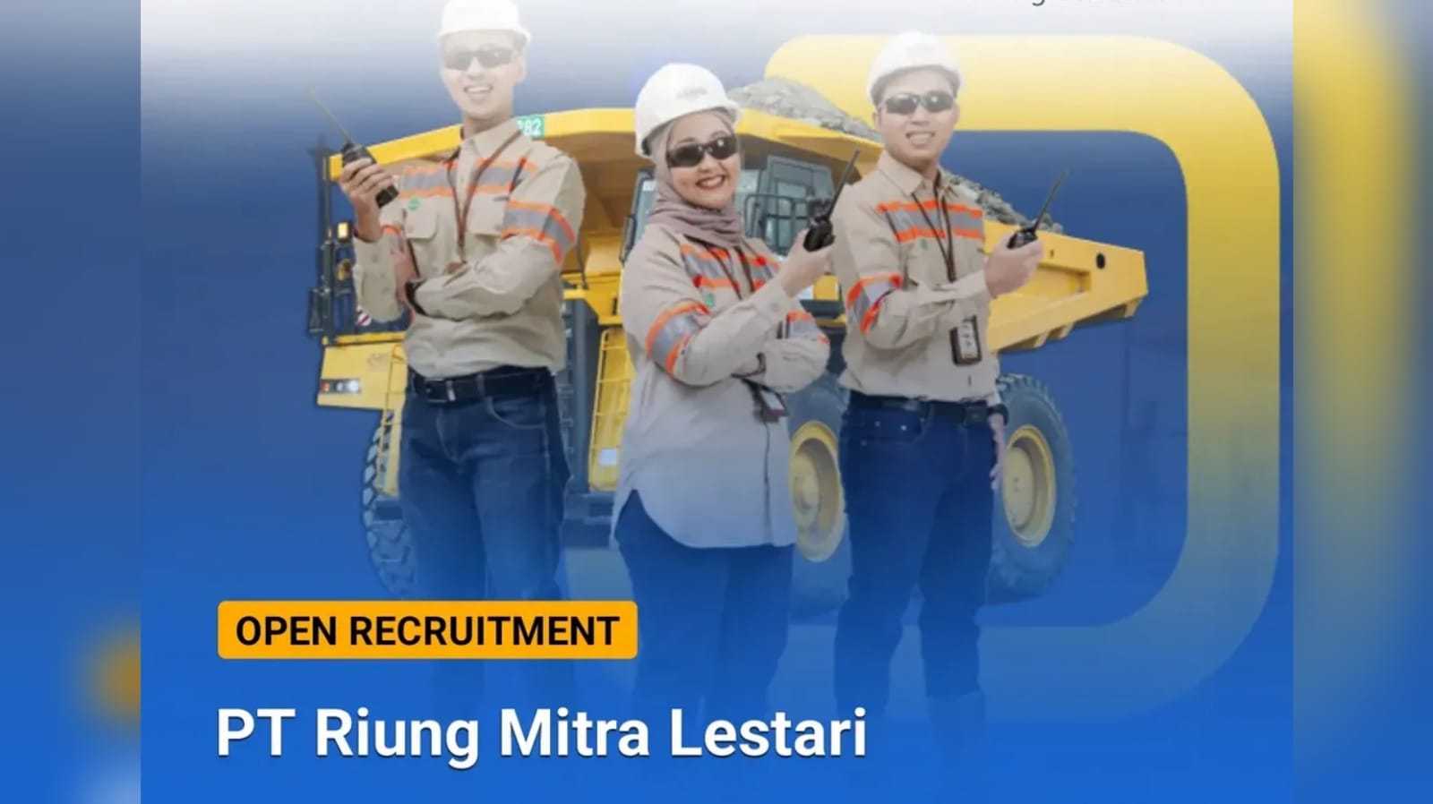 Lowongan Kerja Tambang Batubara Sumatera Selatan di PT. Riung Mitra Lestari untuk Lulusan Semua Jurusan