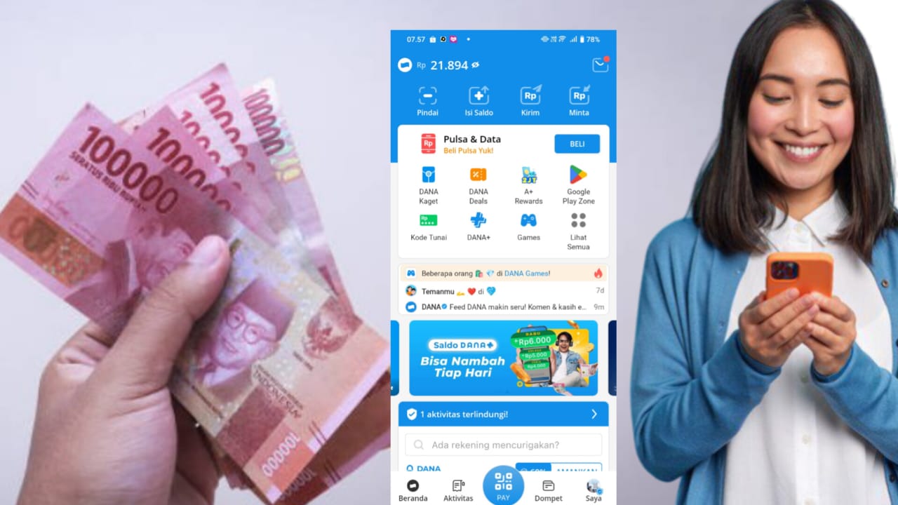 Makin Untung! Instal dan Mainkan Aplikasi Ini Berhadiah Saldo DANA Gratis Rp500 Ribu