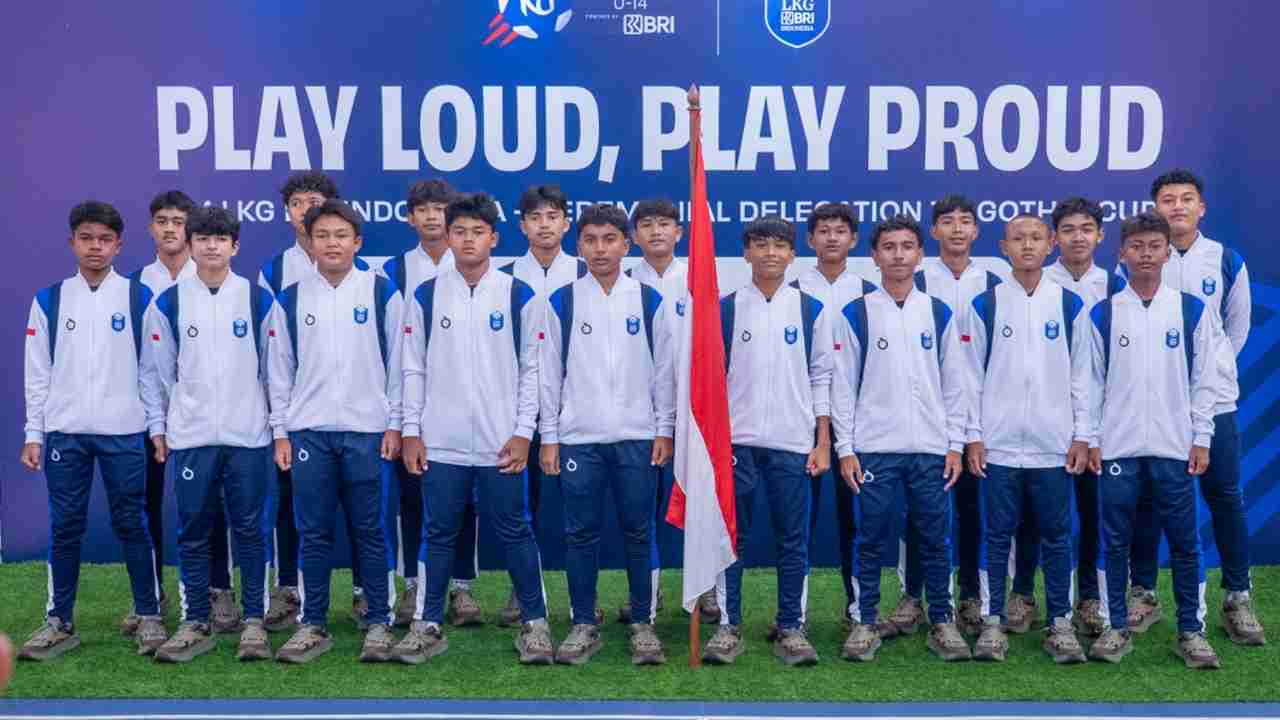 BRI dan Liga Kompas Lepas Keberangkatan Tim LKG BRI ke Piala Dunia Remaja ‘Gothia Cup’ di Swedia
