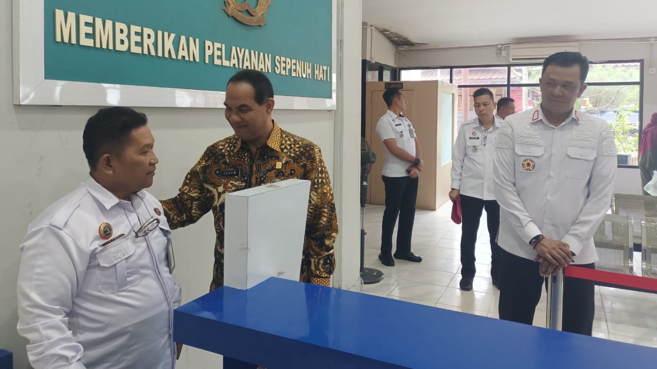 Wujud Komitmen Pelayanan Publik Terbaik Kakanwil Kemenkumham Sumsel Kunjungan Kerja Ke Rutan Kelas I Palembang