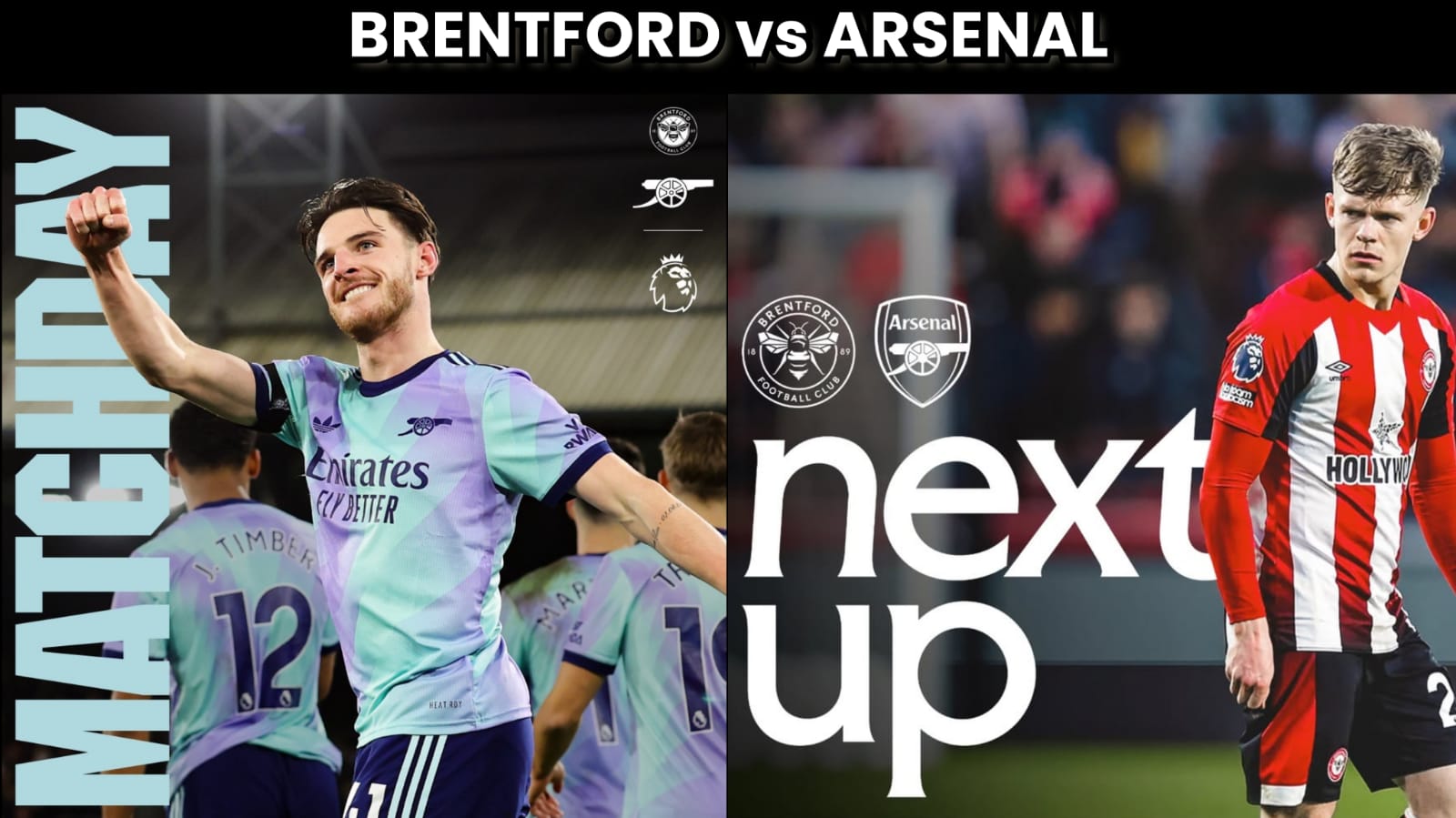 Prediksi dan Preview Brentford vs Arsenal ' The Gunners Targetkan Posisi Dua Klasemen'