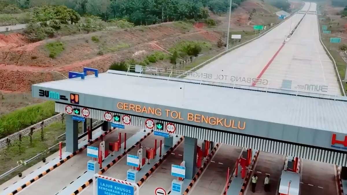 Ini 13 Ruas Tol di Sumatera, Bakal Tambah Tol Baru di Bengkulu