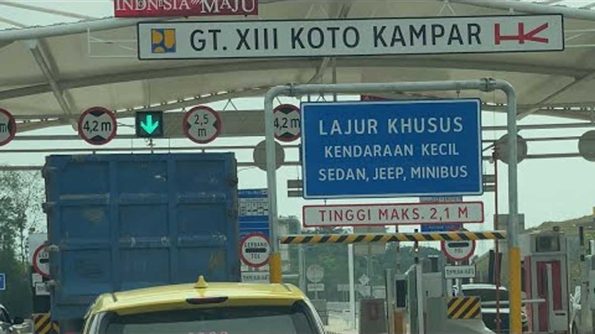 Tarif Baru Tol Pekanbaru – XIII Koto Kampar Riau Mulai Berlalu Hari Ini, Cek Jam Mulainya