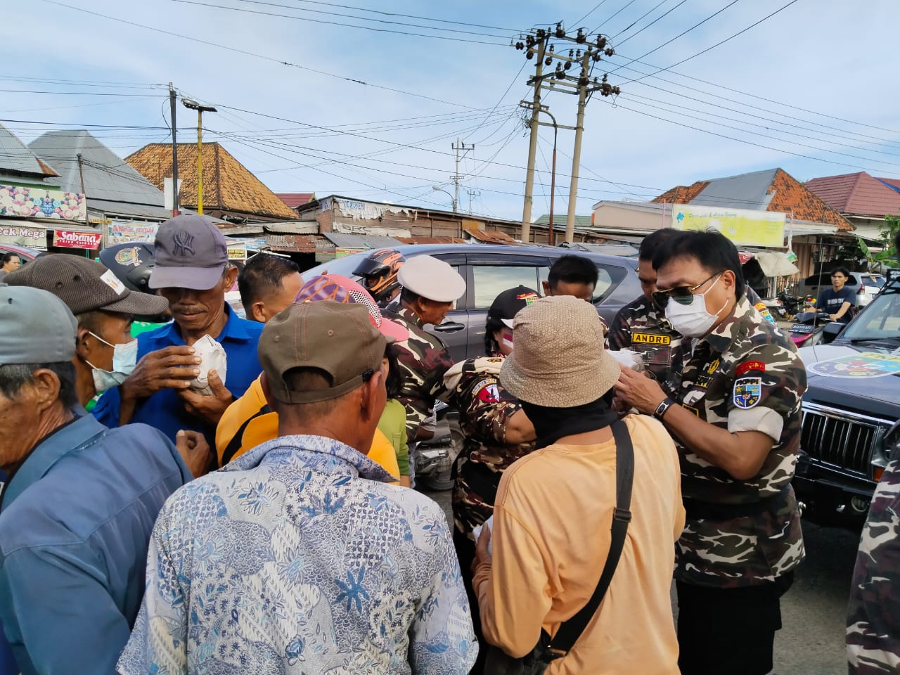  PD IV KB FKPPI Sumsel Gelar Konvoi dan Berbagi Bersama Masyarakat Palembang