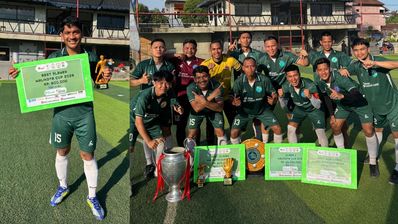 Sabet Pemain Terbaik! Hendri Wibowo Bawa Bank Sumsel Babel Menjuarai Walikota Cup Palembang Darusallam 2025