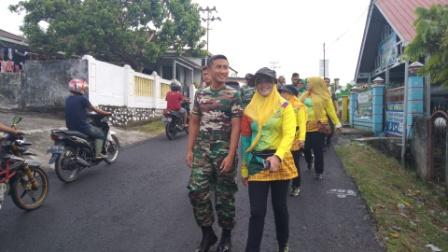 Jalan Santai, Pupuk Rasa Kebersamaan dan Kesolidan Prajurit TNI AD