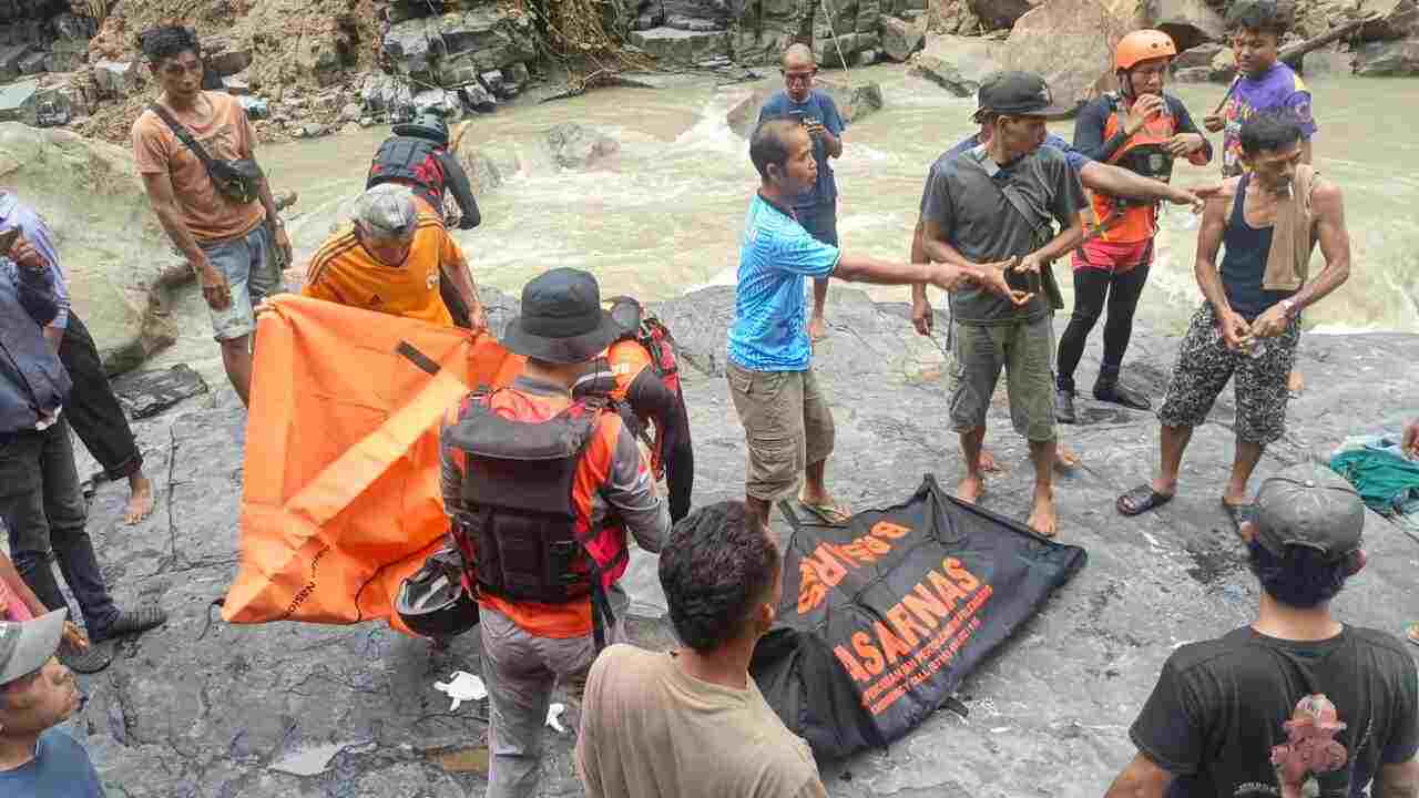 Pelajar SMK Tengelam di Air Terjun Grand Canyon Lahat Akhirnya Ditemukan, Begini Kondisinya