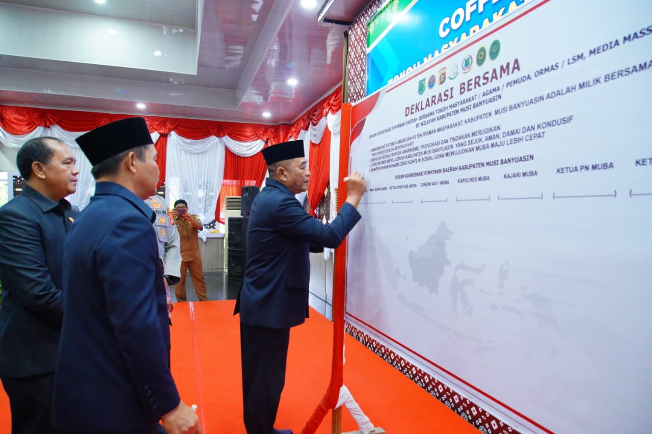 Bupati: Muba Milik Kita Bersama, Jaga dengan Sepenuh Hati