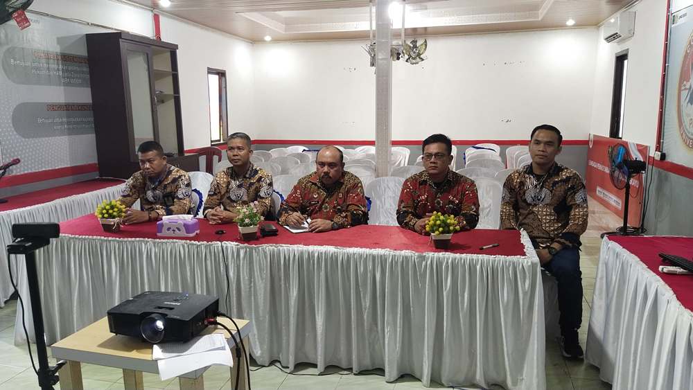 Kalapas Sekayu Bersama Jajaran Ikuti Arahan Dirjenpas yang Baru Dilantik Secara Virtual