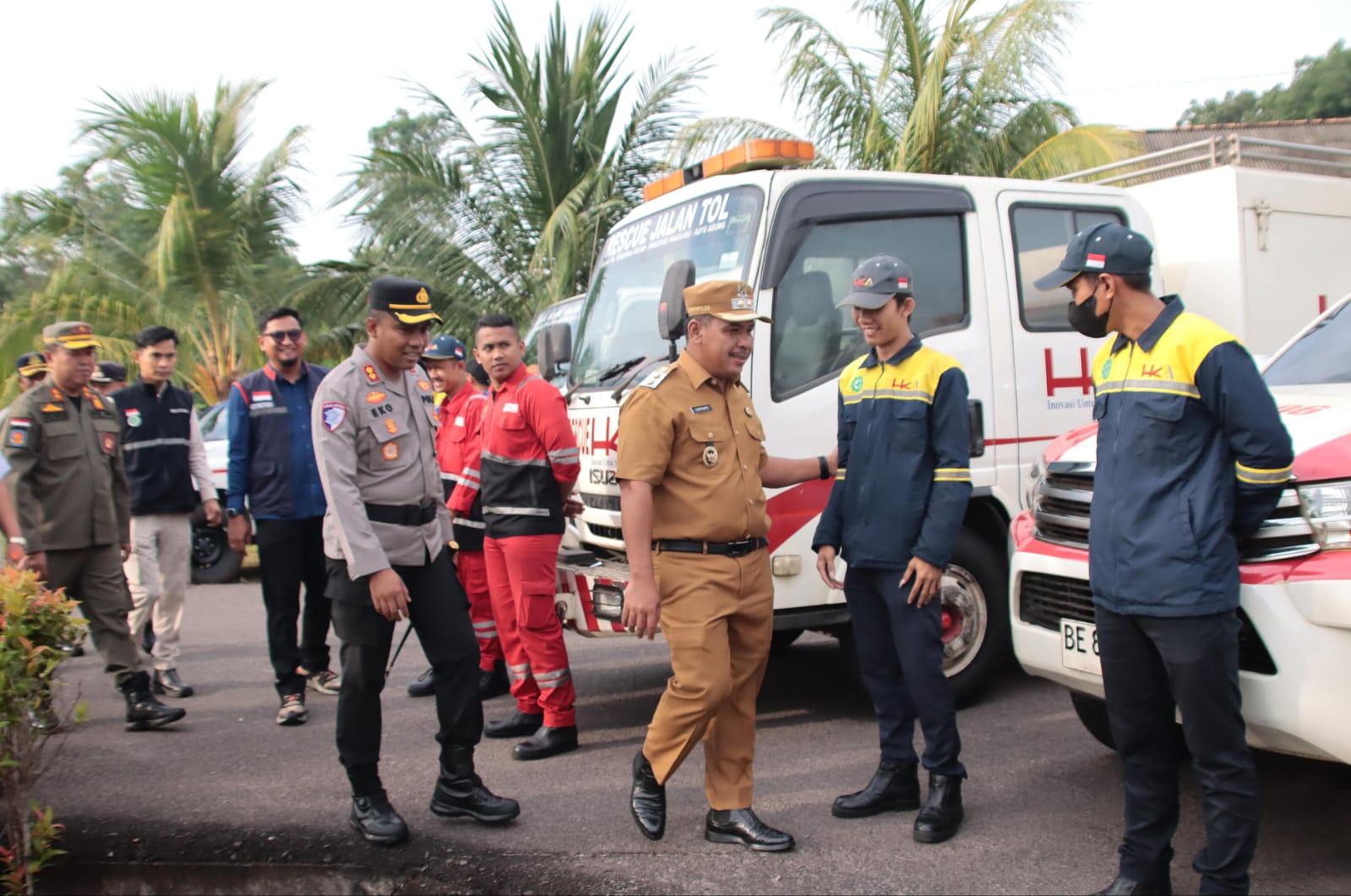 Polres OKI Gelar Apel Operasi Patuh Musi 2025, Wabup Supriyanto Bacakan Amanat Kapolda Sumsel