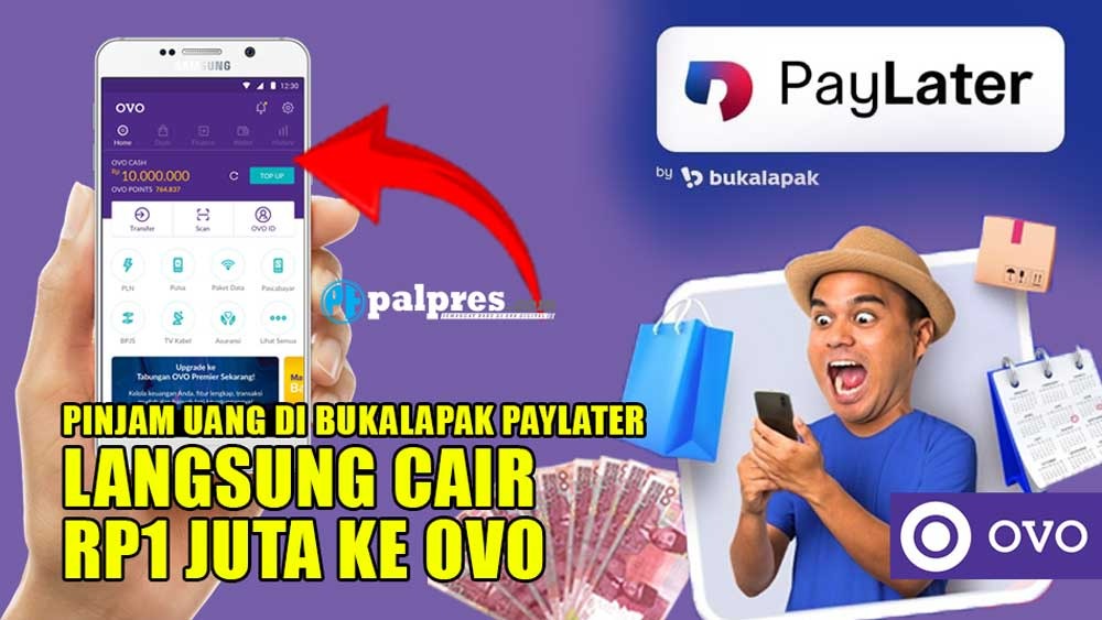 Mudah Banget, Pinjam Uang di Bukalapak Paylater Langsung Cair Rp1 Juta ke OVO, Begini Caranya  