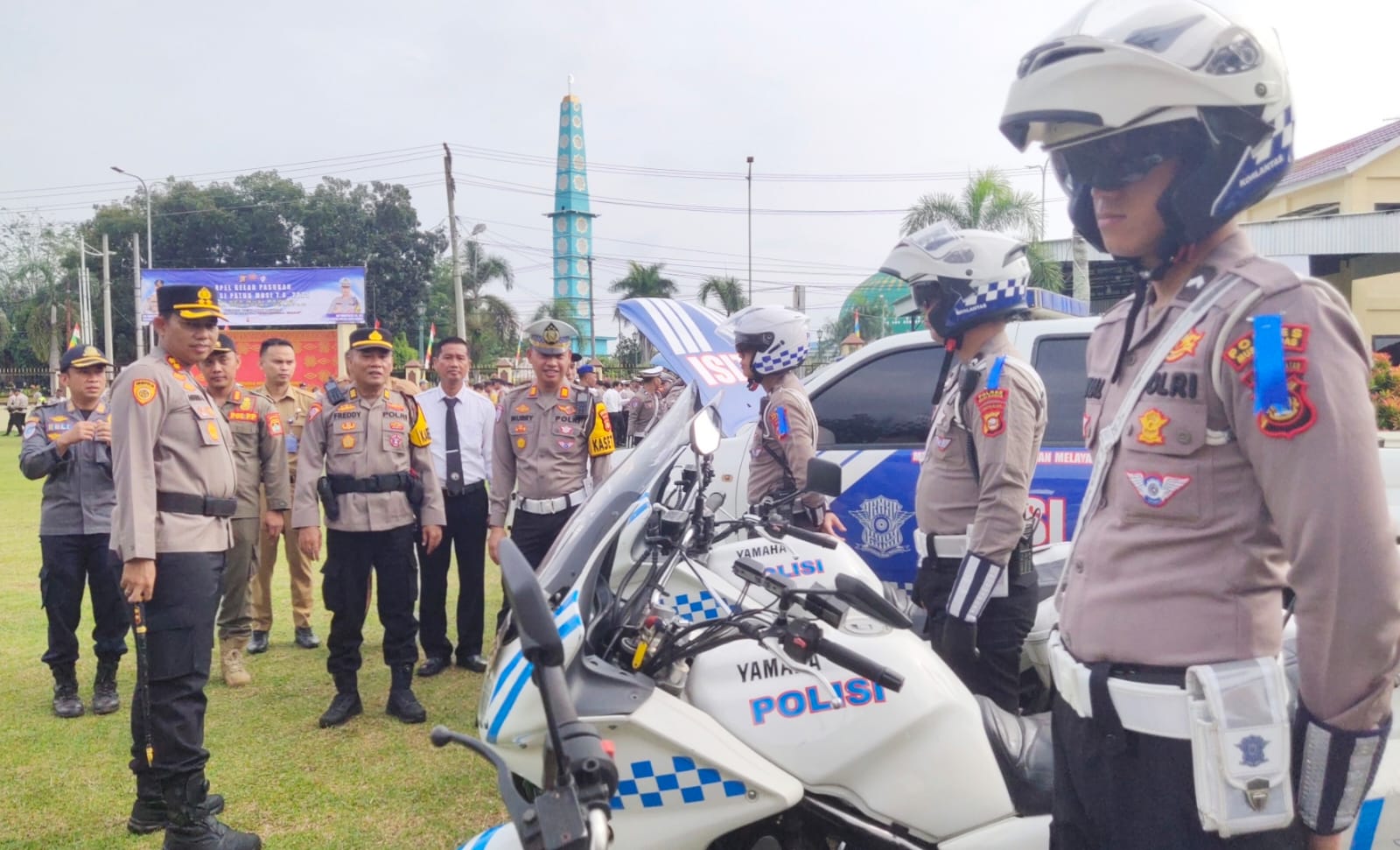Satlantas Polres Musi Rawas Terima Dua Piagam Penghargaan Tingkat Nasional 