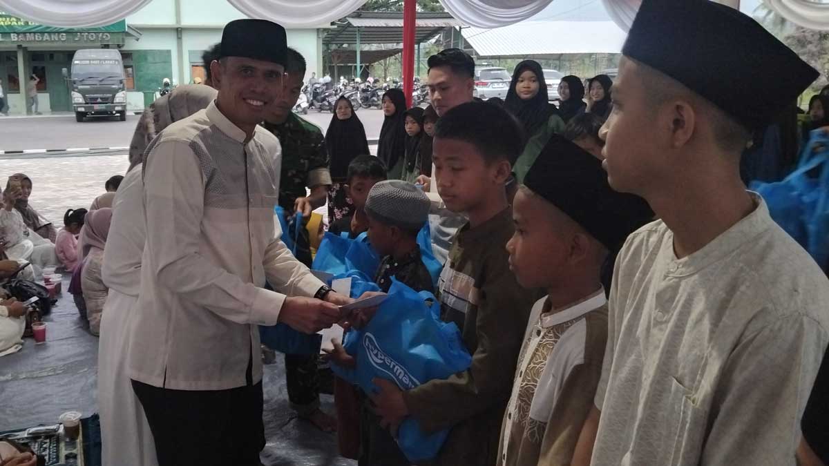 Momen Hangat Kodim 0405 Lahat: Berbagi Bahagia dan Buka Puasa Bersama Anak Panti