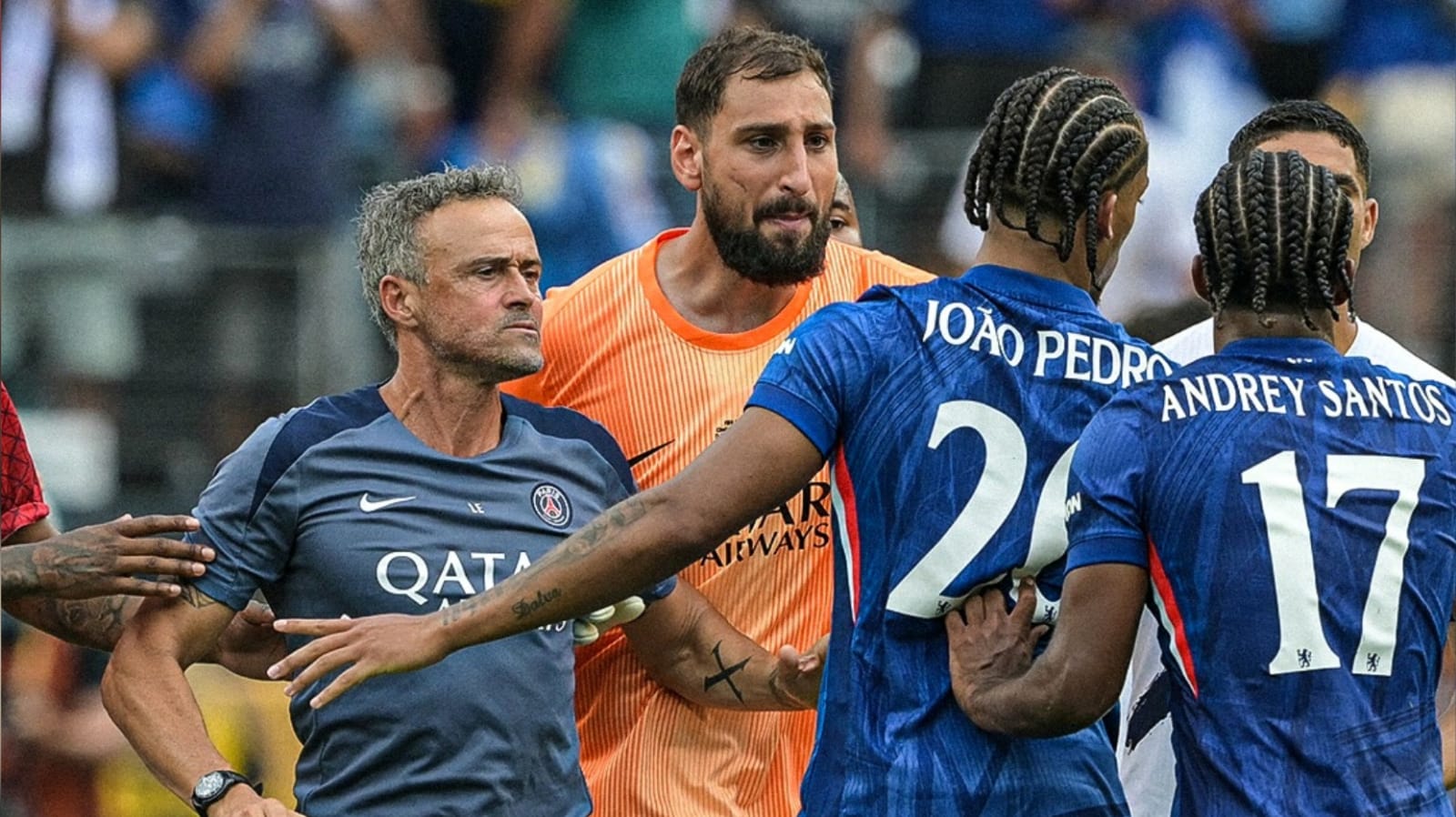 Kronologi Luis Enrique Gampar Joao Pedro Usai PSG dibantai Chelsea 3-0 di Final Sanksi Berat Menanti
