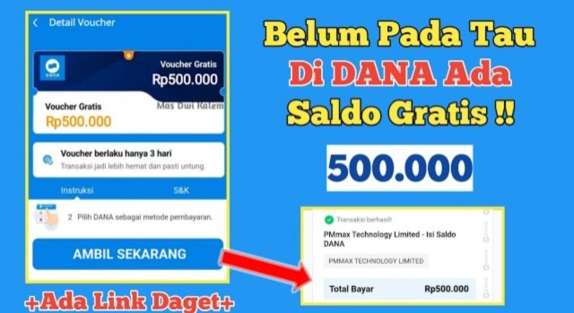 Buka Aplikasi, Dapat Saldo DANA Rp 350.000! Cara Terbaru Mendapatkan Uang Gratis dari HP