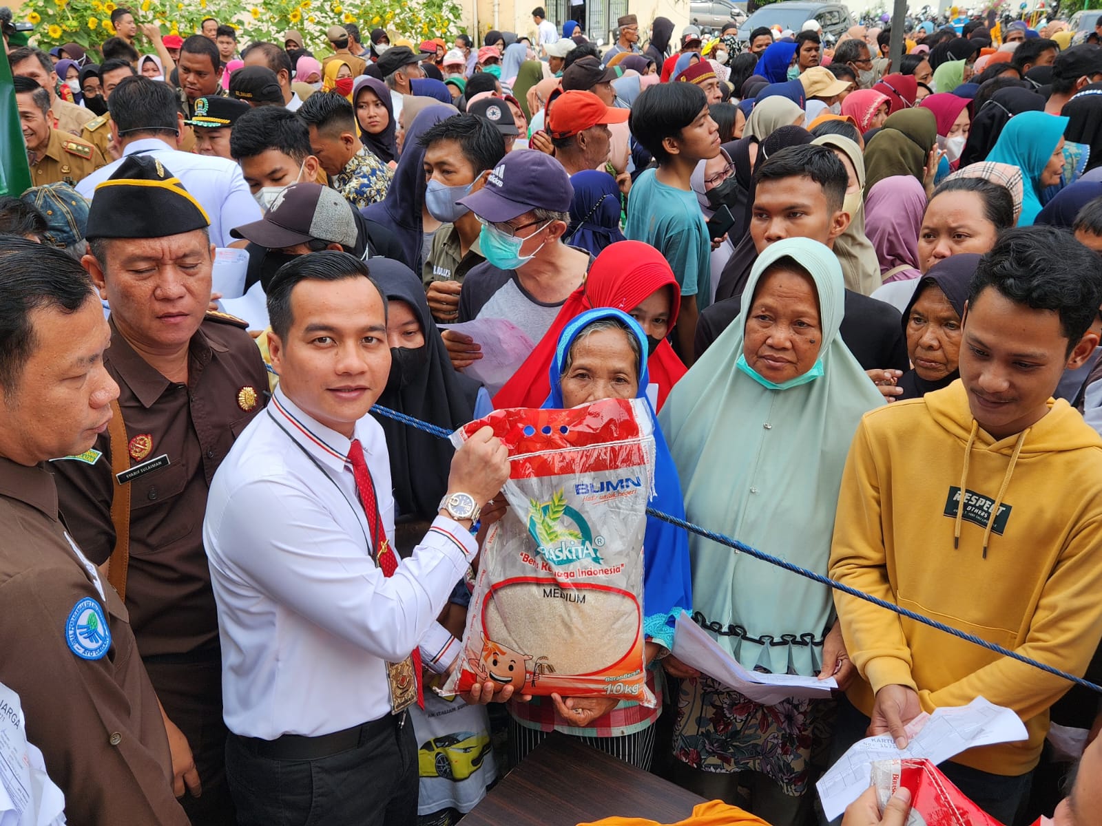 Jaga Stabilitas Harga Sembako, Ditreskrimsus Polda Sumsel Monitor Pasar Beras Murah di Palembang