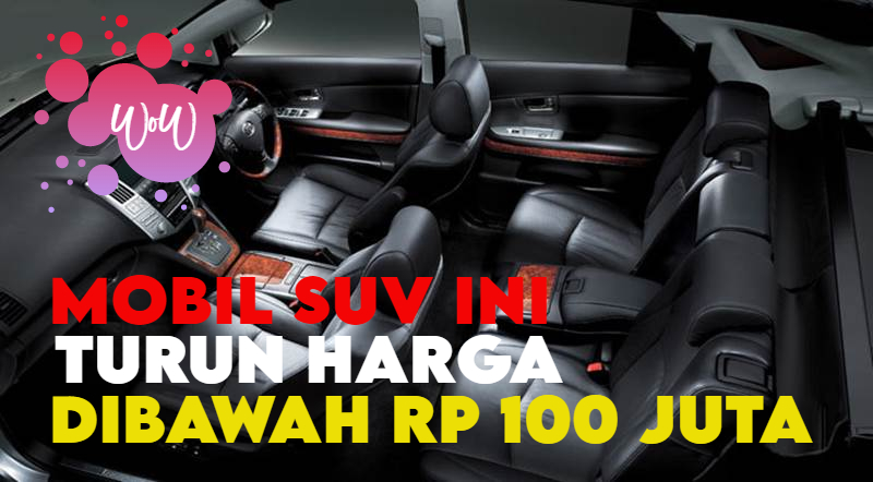 Mobil SUV Ini Turun Harga, Mesin Bandel, Harganya Dibawah Rp 100 Juta