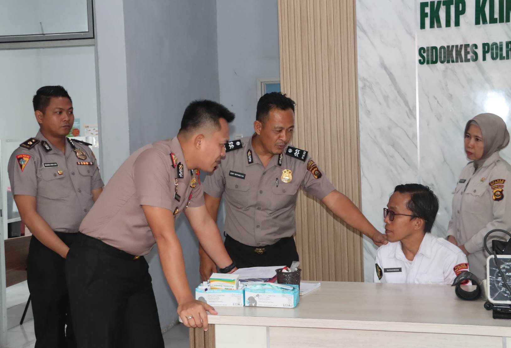 Usai Pimpin Apel Perdana, Kapolres Muba Tinjau Sarana dan Prasarana di Lingkungan Mapolres