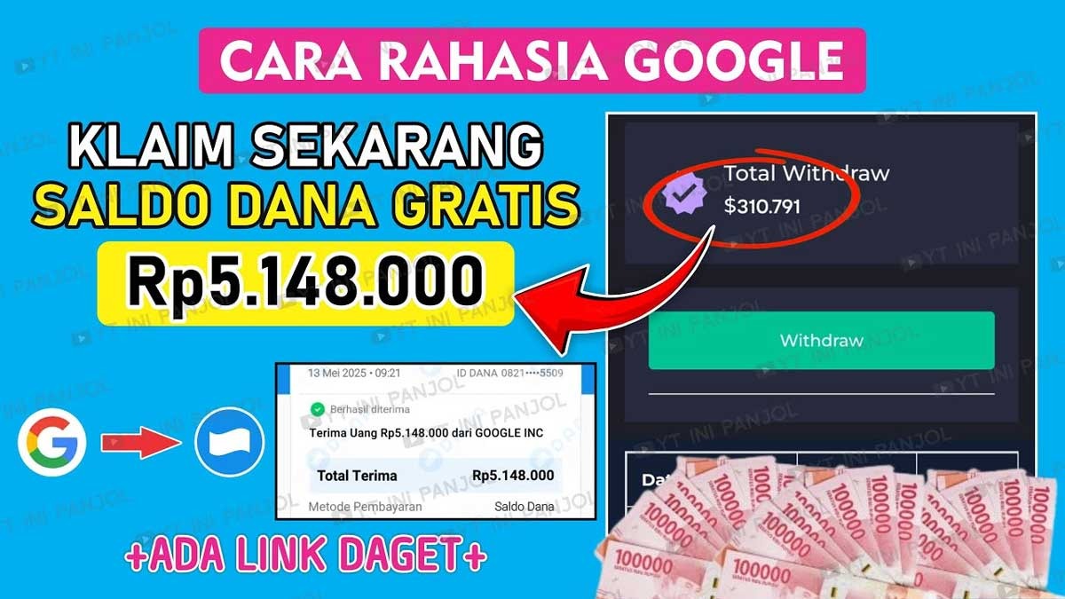 Game Asik yang Bikin Tajir! Main Dikit Bisa Dapat Saldo DANA Rp100.000 Setiap Hari, Buktiin Sendiri