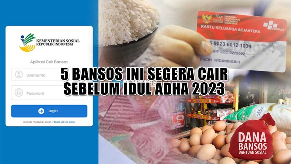 Pemerintah Segera Cairkan 5 Bansos Bagi KPM Kategori Ini Sebelum Idul Adha, Daerah Ini Sudah Cair