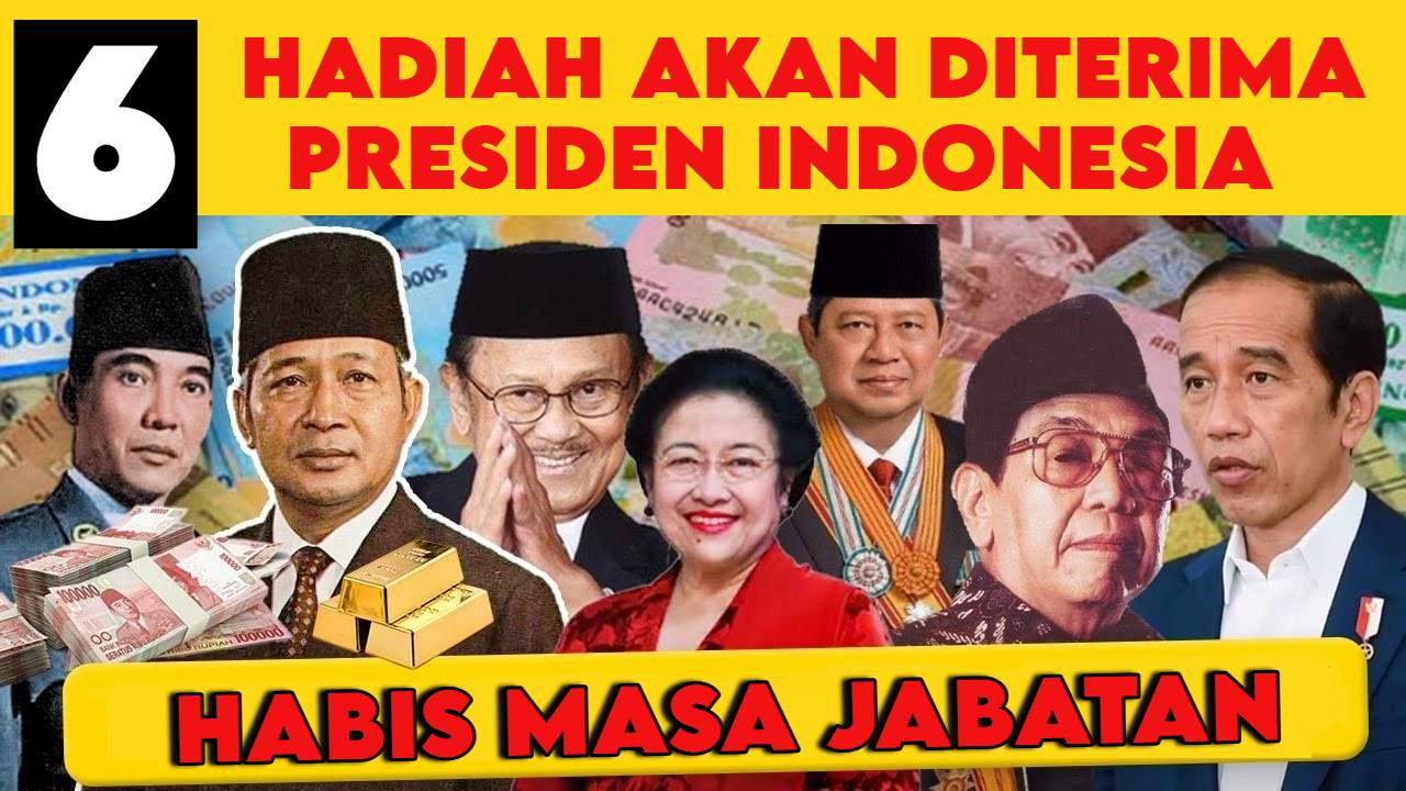 6 Hadiah yang Bakal Diterima Presiden Indonesia Ketika Habis Masa Jabatan