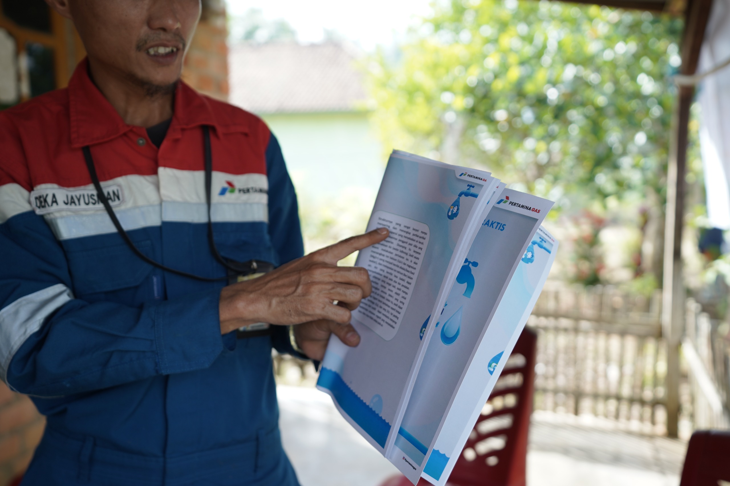 Air Bersih Lebih Efisien, Pertagas Terapkan Adaptasi Teknologi Migas di Desa