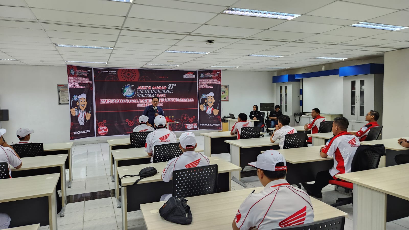 Astra Motor Sumsel Sukses Gelar The 27TH Astra Honda Motor Technical Skill Contest 2023