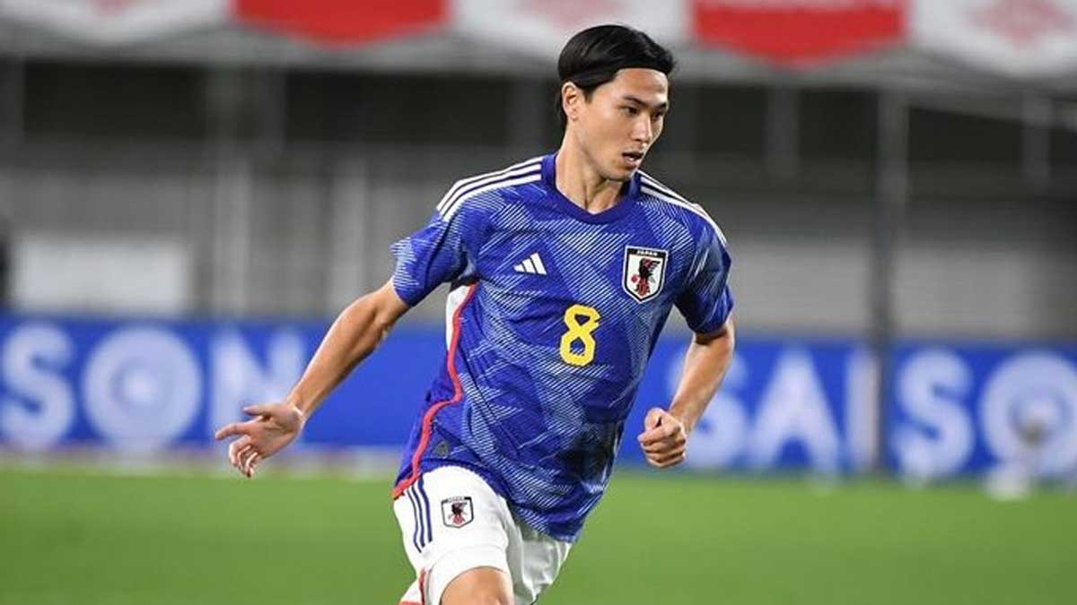 Jepang Korban Lemparan Pratama Arhan, Minamino Kaget Bisa Sejauh Itu!