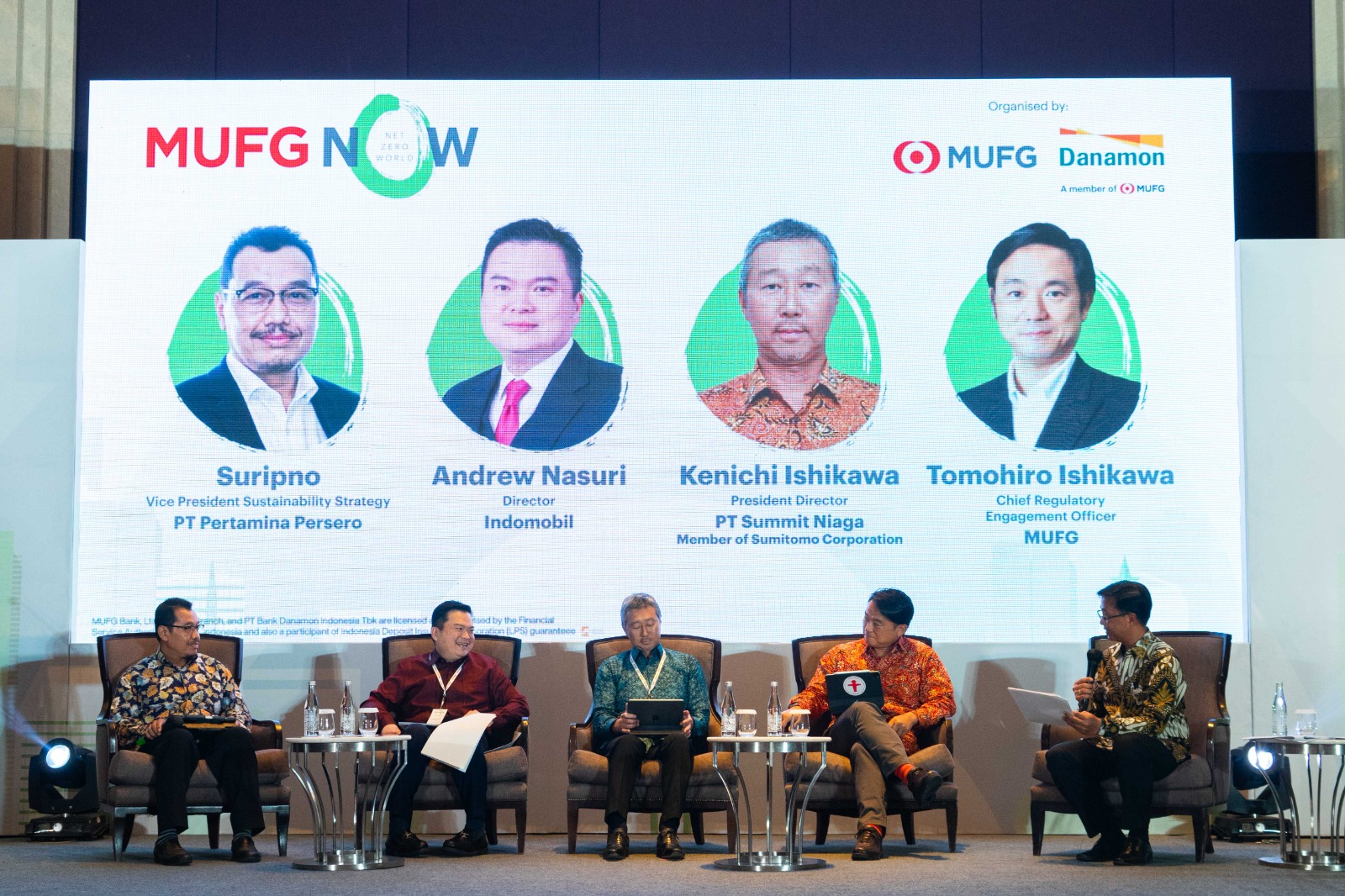 MUFG N0W 2024, Komitmen MUFG dan Danamon Dukung Transisi Energi Indonesia