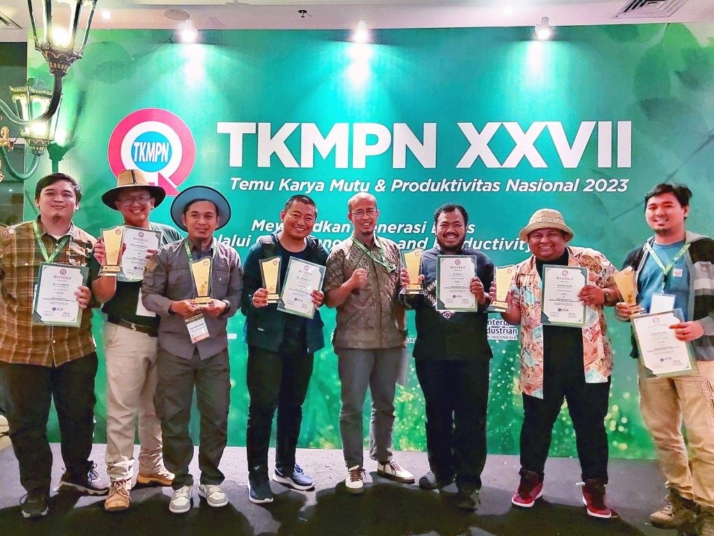 Inovasi Berkelanjutan, Semen Baturaja Borong 7 Penghargaan di Ajang TKMPN XXVII 2023