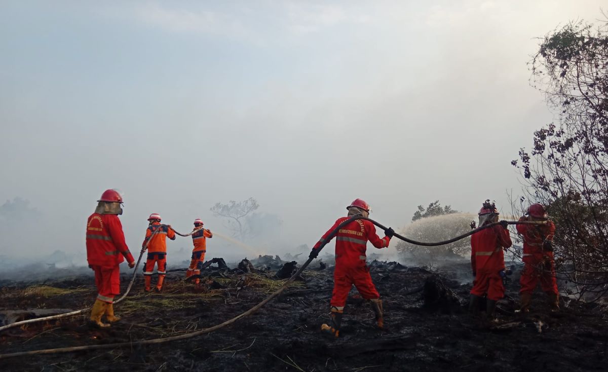 Manggala Agni Ajak Korporasi Tanggulangi Karhutla, Begini Respon PT Kelantan Sakti