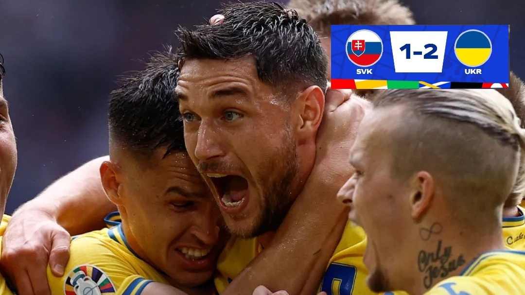 Hasil Laga Grup E Euro 2024: Slovakia vs Ukraina, Comeback Dramatis Bawa Tim Biru Kuning Jaga Asa Lolos Knock 