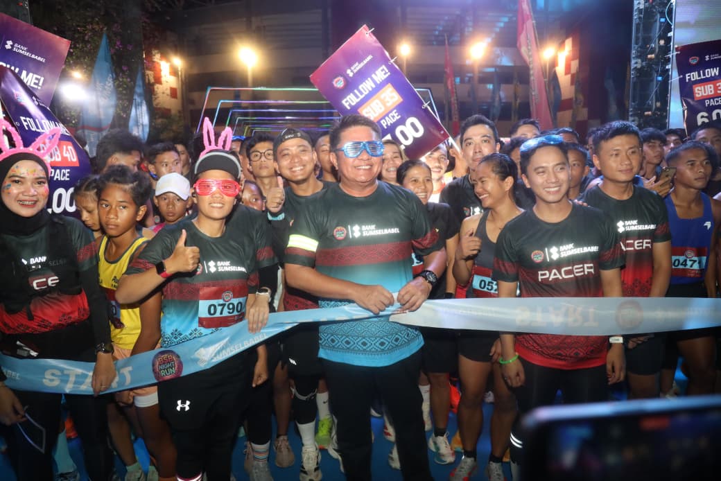 BSB Night Run 2025 Disambut Antusias, Gubernur Herman Deru Dorong jadi Agenda Tahunan