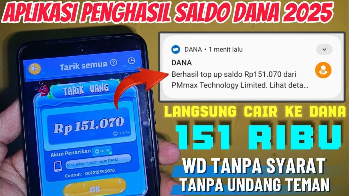Modal Dengerin Musik Setiap Hari, Cuan Rp241.000 Langsung Cair ke Saldo DANA, Begini Caranya!