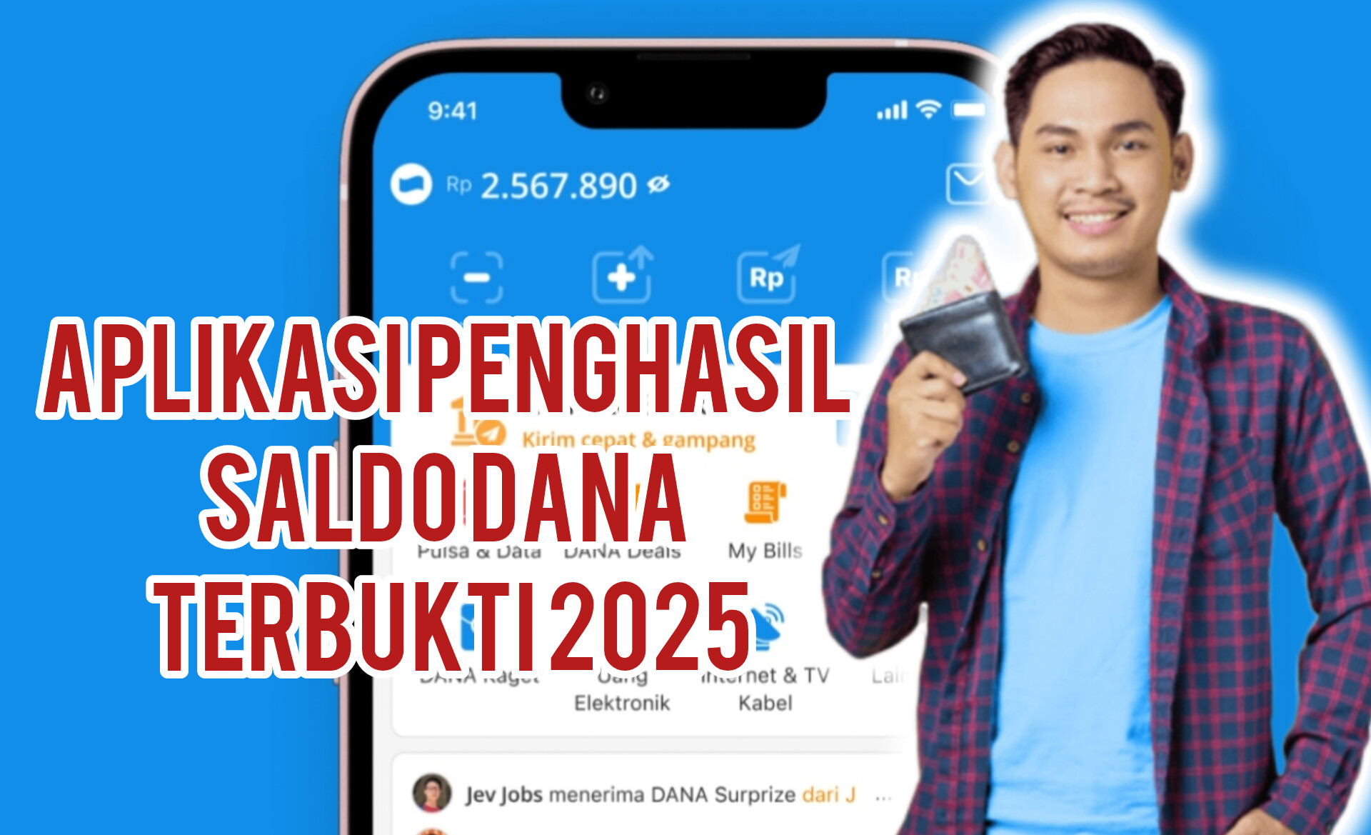 Saldo DANA Gratis Rp165.000 Bisa Didapatkan dengan Cuma-Cuma, Caranya? 