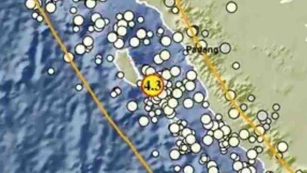 Gempa Magnitudo 4.3 Guncang Kepulauan Mentawai, Tak Berpotensi Tsunami