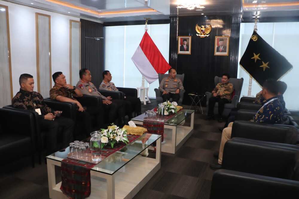 Terima Audiensi Pelindo Palembang, Kapolda Sumsel Support Pengamanan Pelabuhan Boom Baru