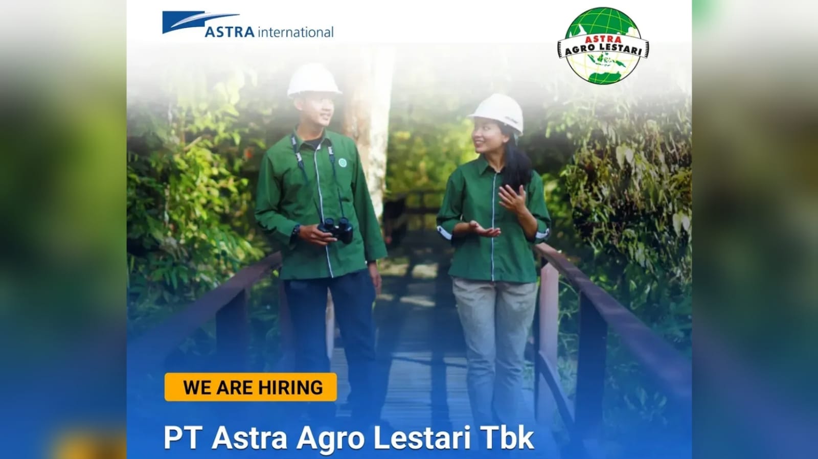 PT Astra Agro Lestari Tbk Buka Lowongan Kerja Terbaru Lulusan D3/D4 dan S1, Ini Posisi dan Cara Melamarnya