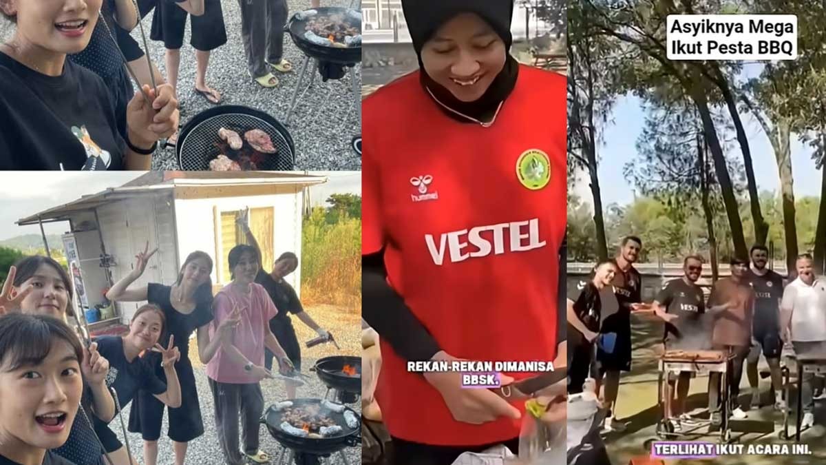 BBQ Seru Manisa BBSK di Turki, Rekan Megawati di Korea Tak Mau Ketinggalan