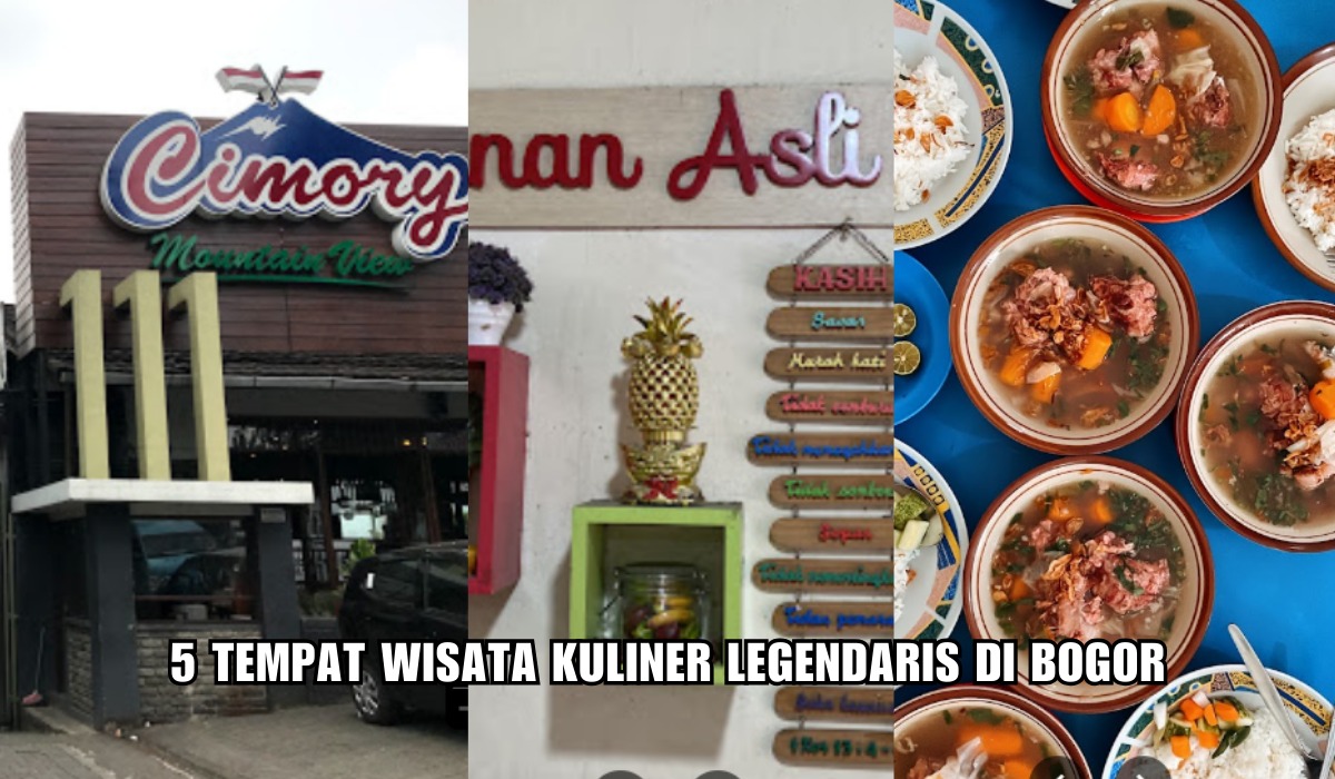5 Tempat Wisata Kuliner Legendaris di Bogor Wajib Dikunjungi Rasanya Melegenda