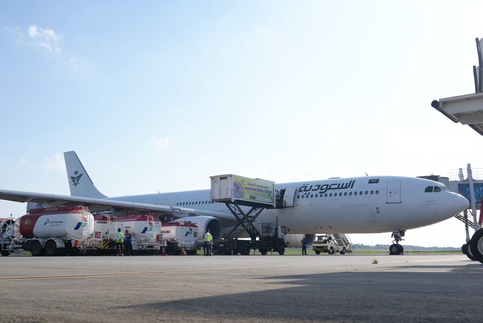 Pertamina Patra Niaga Siap Jamin Ketersediaan Bahan Bakar untuk Penerbangan Haji di Embarkasi Palembang