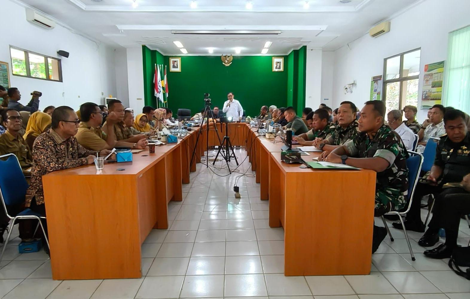 Rapat Luas Tambah Tanam OPALA 2025, Dandim 0402/OKI Sampaikan Hal Ini