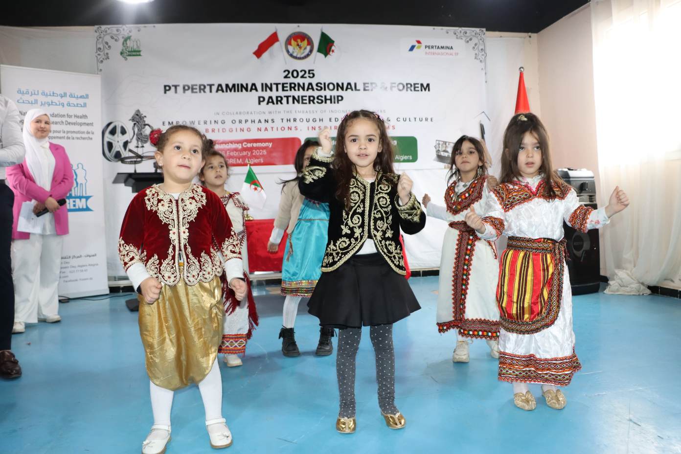 Pertamina Internasional EP Luncurkan Program CSR Asimilasi Budaya untuk Anak-Anak Aljazair