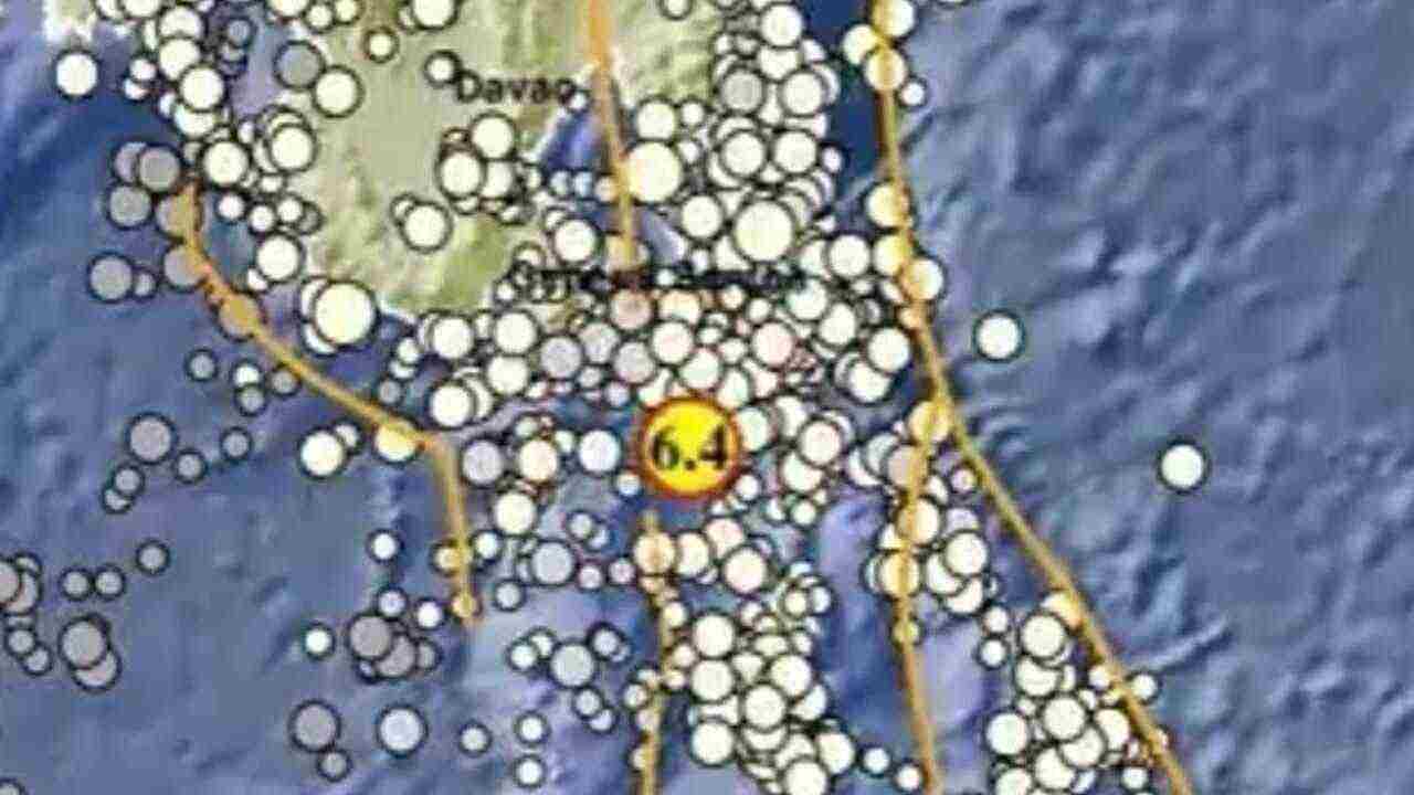 Update BMKG, Gempa Magnitudo 6.4 Guncang Pulau Karatung Sulut, Disini Titik Episentrumnya