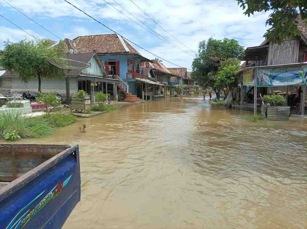  Sungai Rupit Meluap, Dua Kecamatan di Muratara Kembali Direndam Banjir