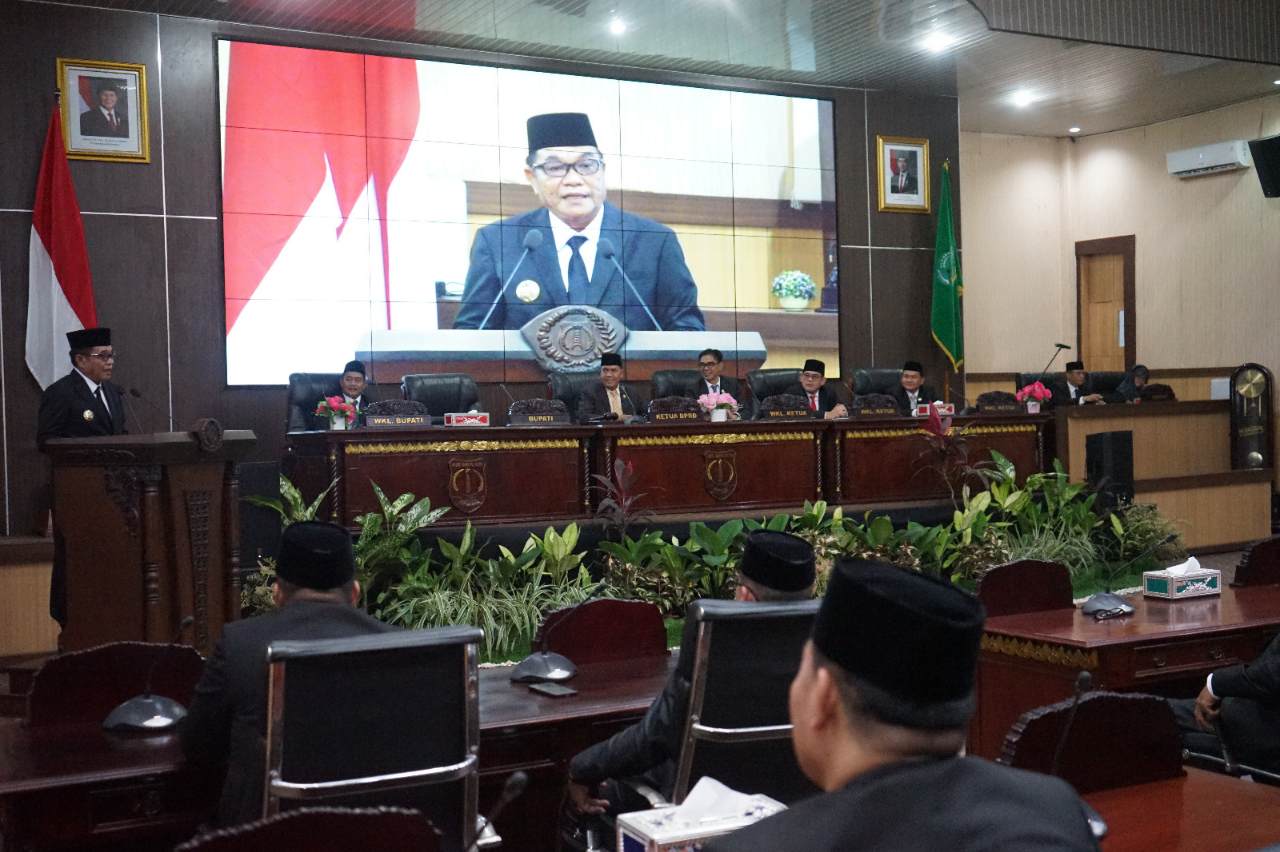 Pidato Perdana di Rapat Paripurna DPRD, Bupati Muba Sampaikan Pesan Inspiratif Ini