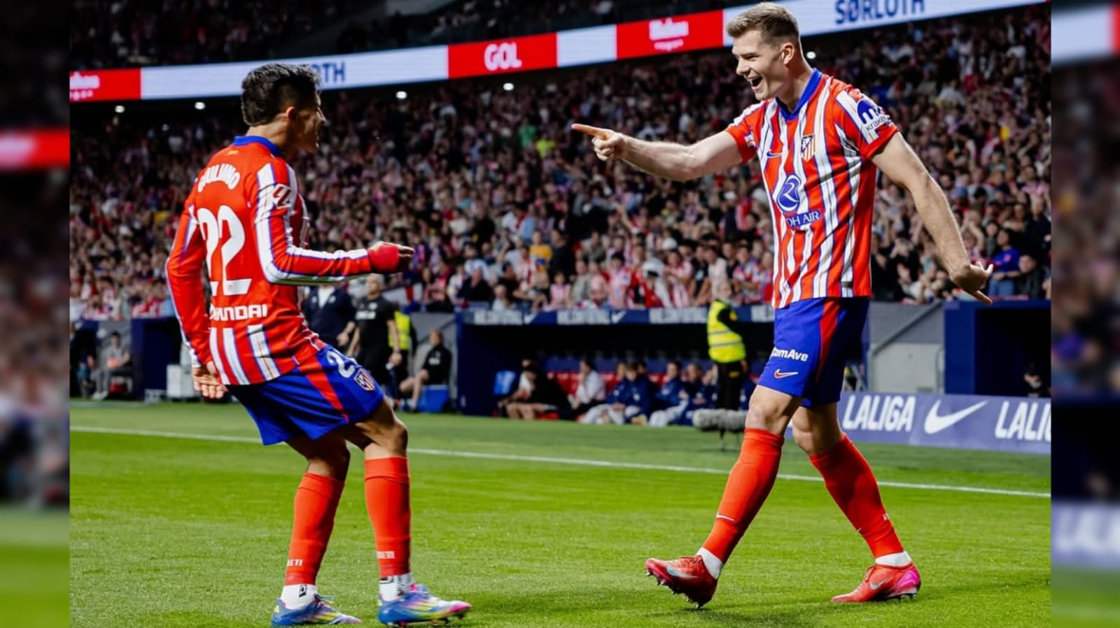 Atletico Madrid 3-0 Rayo Vallecano: Pasukan Simeone Bangkit dengan Kemenangan Telak