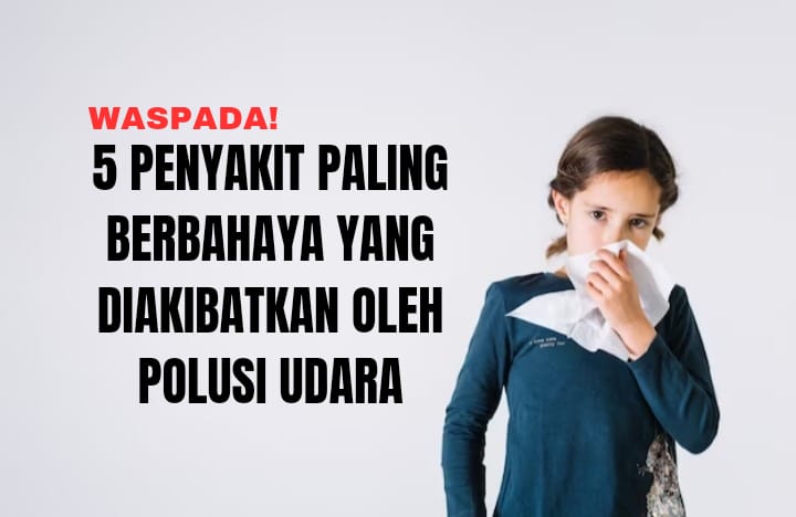 5 Penyakit Paling Berbahaya Menurut WHO Akibat Polusi Udara, Simak!